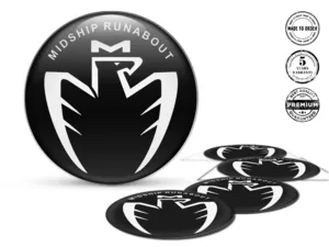 Rim Stickers Car Edition Superior Stellar Pulse Matrix